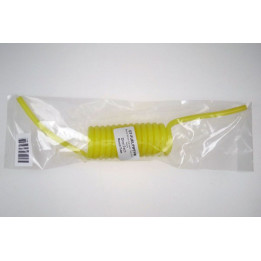 DT-FUELPIPEYW - Recoil Silicon fuel pipe - 5x2.5mm - Yellow