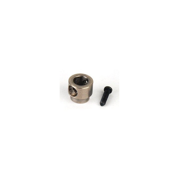 B130X05 - Titanium Main Shaft Fixing Collar (Silver) Blade 130X Xtreme