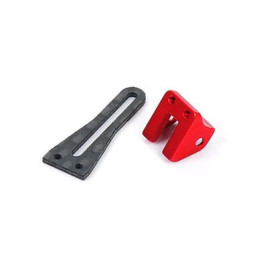 B130X23-R - Back Anti-Rotation Guide - Blade 130X (Red) Xtreme