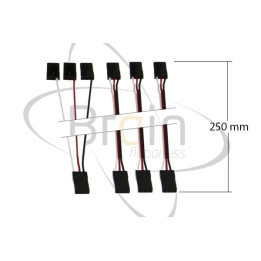 MS-51603 - Adapter cables 250mm for Brain gyro (MSH51603) MSHeli