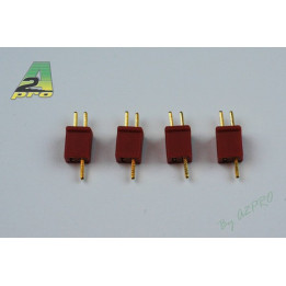 A2-14130 - Connecteur micro dean plaque OR (10pcs) A2Pro