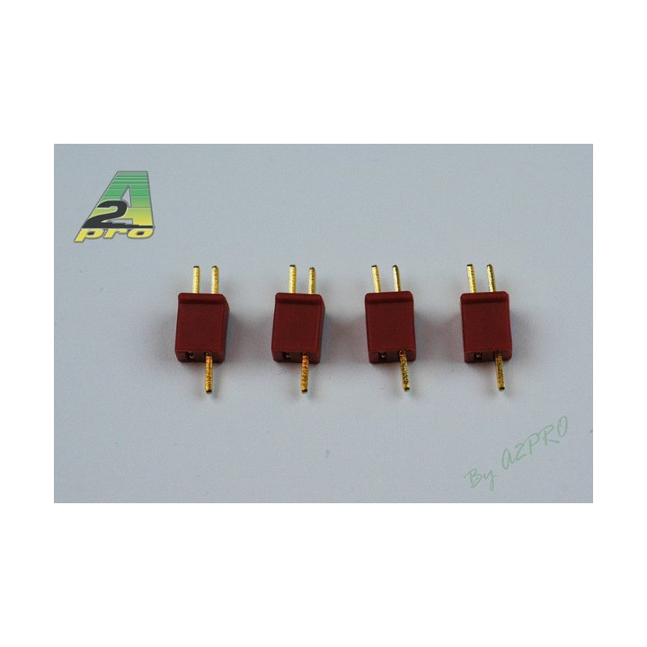 A2-14130 - Connecteur micro dean plaque OR (10pcs) A2Pro