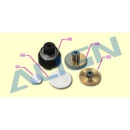 AL-HSP41035T - DS420 Servo Gear Set (HSP41035T) Align
