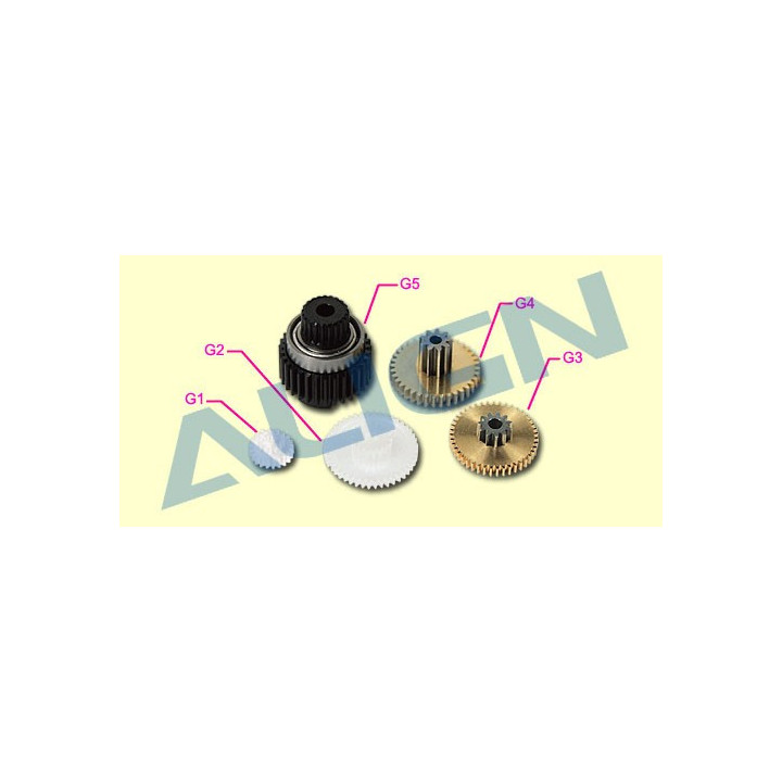 AL-HSP41035T - DS420 Servo Gear Set (HSP41035T) Align