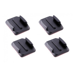 GoPro Fixation adhésives incurvées/ Curved Adhesive Mounts for Go...