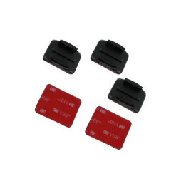 GoPro Fixation adhésives plates/ Flat Adhesive Mounts...