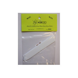 KB-5010 - PILOTS CHOICE MCPX Main Blades - Pure White (5010) KBDD