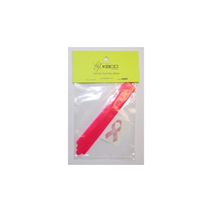 KB-5205 - KBDD Extreme Edition 130X Main Blades - Pink (5205) KBDD