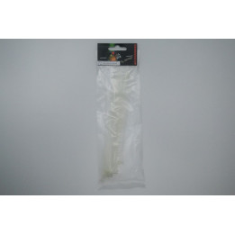 Serre cables 200 x 2.5mm blanc (20 pcs)...