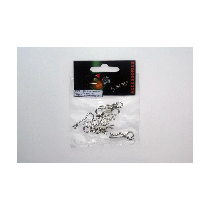 A2-8960 - Clip de carrosserie 1/8° (10 pcs) A2Pro