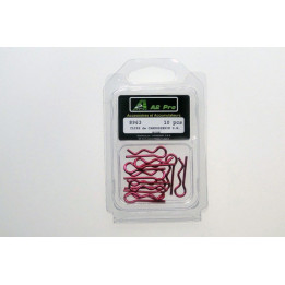 A2-8963 - Clip de carrosserie 1/8° - Rose (10 pcs) A2Pro
