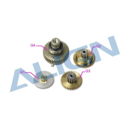 AL-HSP75001T - ALIGN Servo Gear Set for BL750H Servo (HSP75001) Align