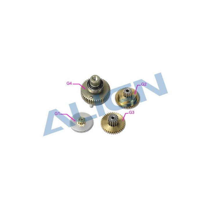 AL-HSP75001T - ALIGN Servo Gear Set for BL750H Servo (HSP75001) Align