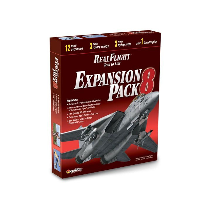 GT-4118 - RealFlight Expansion Pack 8 (GPMZ4118) GreatPlanes