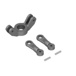MK-04581 - Tail pitch plate with hinges, LOGO Xxtreme 800/700 (04581) Mikado
