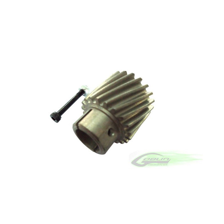 GB-H0125-S - Upgraded Steel Pinion M2.5 (H0125-S) Goblin 700 Goblin