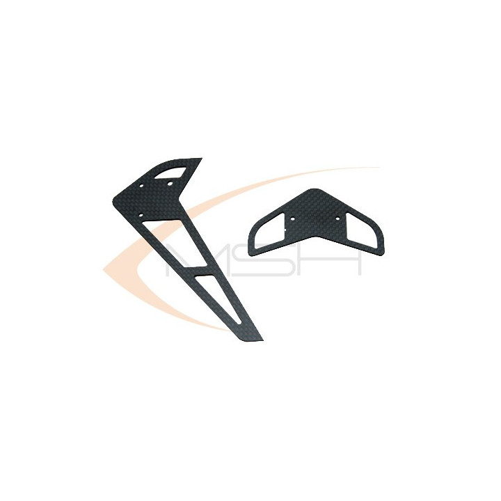 MS-51094 - CF Fins set (MSH51094) Protos 500 MSHeli