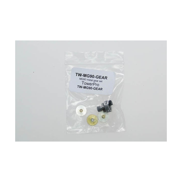 TW-MG90-GEAR - MG90 metal gear set TowerPro