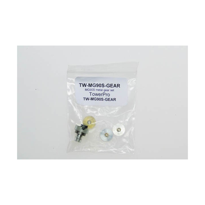 TW-MG90S-GEAR - MG90S metal gear set TowerPro