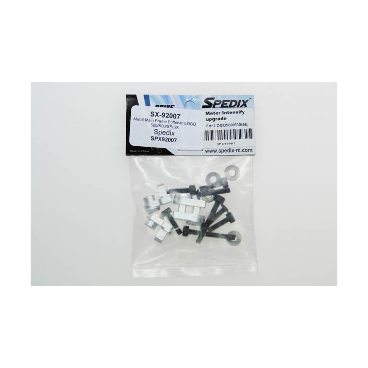 SX-92007 - Metal Main Frame Stiffener upgrade LOGO 500/600/SE/SX (SPX92007) Spedix