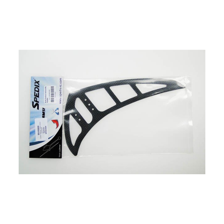 SX-93009 - Carbon Stiffener Tailfin upgrade LOGO 600/SE/SX (SPX93009) Spedix