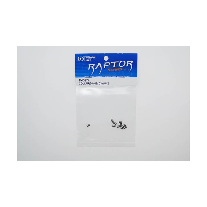 TT-PV0274 - Collar D2xD3xW4.2 10 Pack (PV0274) Thunder Tiger