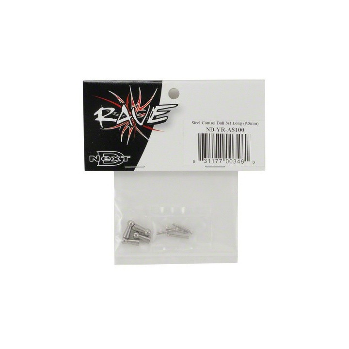 CY-ND-YR-AS100 - Steel Control Ball Set 9.5mm Curtis Youngblood Rave 450 3D Curtis Youngblood