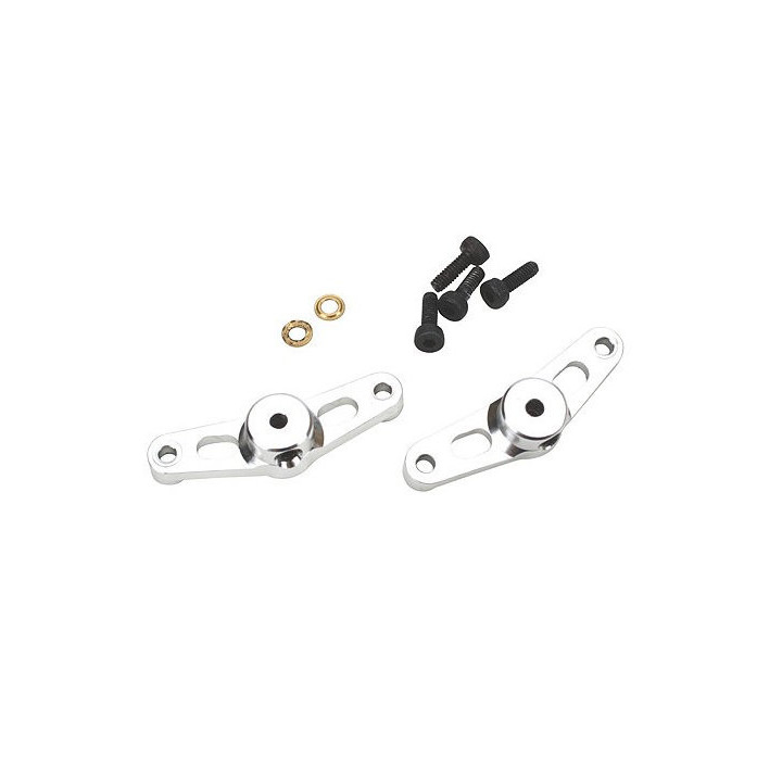 EF-1624A - B450,400 -Etrier de barre de Bell en aluminium (BLH1624A) E-flite