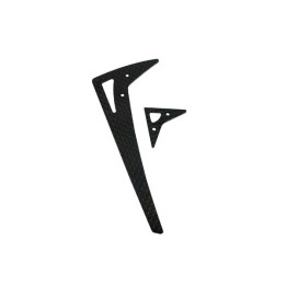LX-0347 - 300 X Lynx Upgrade Vertical Fin Set - 3K Carbon (LX0347) Lynx