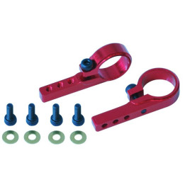 LX-0420 - 300 X Lynx Upgrade Heavy Duty Tail Servo Mount - Red Devil Edition (LX0420) Lynx
