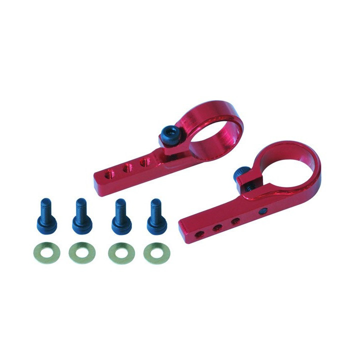 LX-0420 - 300 X Lynx Upgrade Heavy Duty Tail Servo Mount - Red Devil Edition (LX0420) Lynx