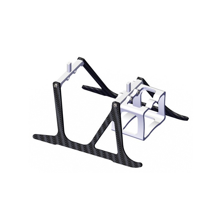 LX-0503 - MCPX BL - Ultra Landing Gear - Silver - Profile 1 (LX0503) Lynx