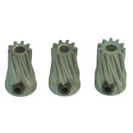 LX-0515 - Pinion Slant Set X 2.3mm Motor Shaft 9T-10T-11T - Mod 0.5 Steel (LX0515) Lynx Upgrade Lynx