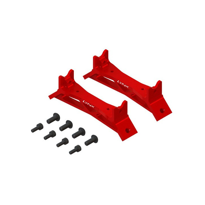 LX-0564 - GOBLIN 630/700/770 Lynx Upgrade Ultra Landing Gear Support - Red Devil Edition (LX0564) Lynx