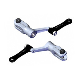 LX-0590 - 130 X upgrade DFC Head Main Grip - Silver (LX0590) Lynx