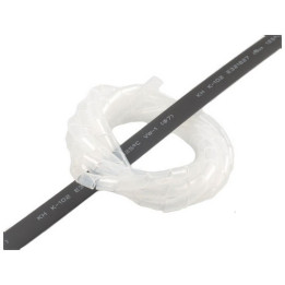 RJ-HA091-W - Servo Spiral wrap 1m (White) (HA091-W) RJX Hobby