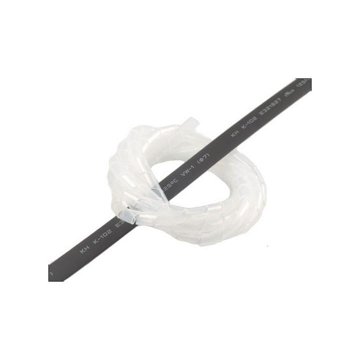 RJ-HA091-W - Servo Spiral wrap 1m (White) (HA091-W) RJX Hobby