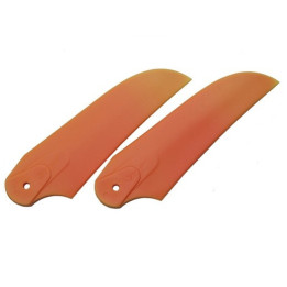 RJ-HN60864O - Plastic Tail for 600&50 helis (Orange) RJX Hobby
