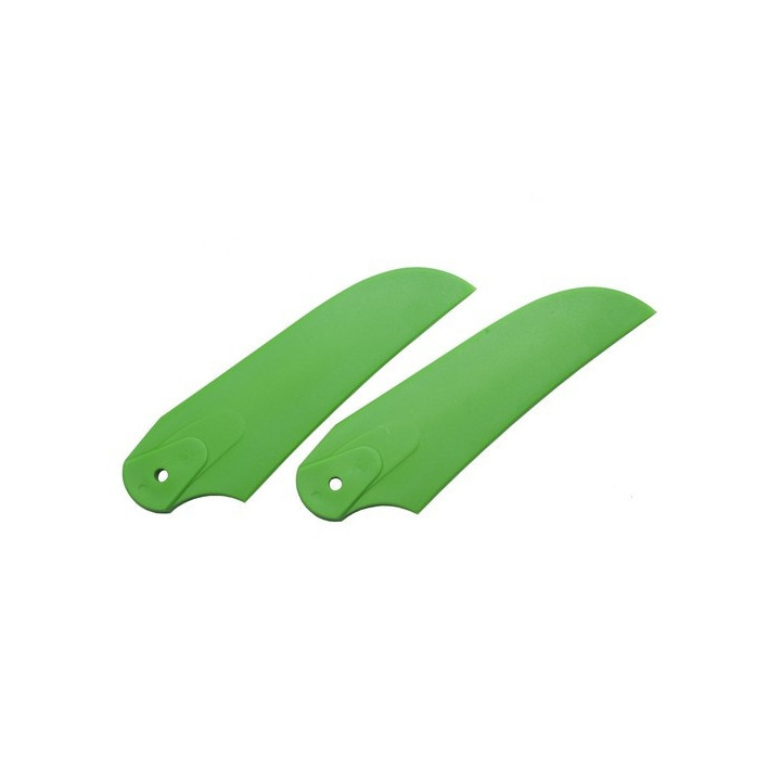 RJ-HN60864Y - Plastic Tail for 600&50 helis (Lime Yellow) RJX Hobby