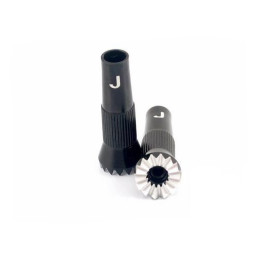 RJ-S-HA0626-JR-BL - JR Rocker (Black) Small (Outside size is 10MM) (S-HA0626-JR-BL) RJX Hobby