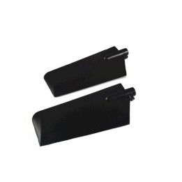 RJ-UP61075A - High Quality (3D) flybar paddle (4mm) for all 50/90 helis (plastic) (UP61075A) RJX Hobby