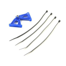 RJ-UP8001-B - Tail Support Reforcement blue for 3x6mm or 4x6mm CF rod (UP8001-B) RJX Hobby