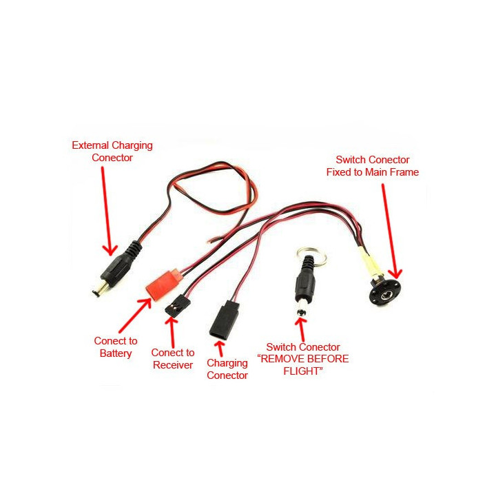 RJ-UP8002 - Receiver Security Switch (UP8002) RJX Hobby