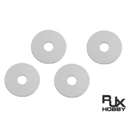 RJ-XT90-70507 - Main blades POM washer (5x20x0.5mm) for 90 helis main blades (4pcs) (XT90-70507) RJX Hobby