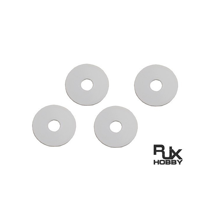 RJ-XT90-70507 - Main blades POM washer (5x20x0.5mm) for 90 helis main blades (4pcs) (XT90-70507) RJX Hobby
