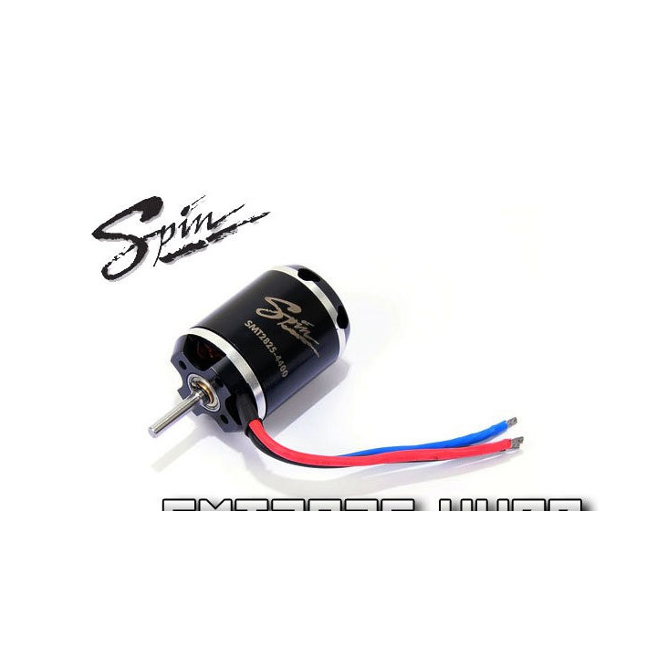 SMT2825-4400 - Spin Brushless Out-Run Motor 4400kv (28D x 25H mm) - 450 size Heli Xtreme