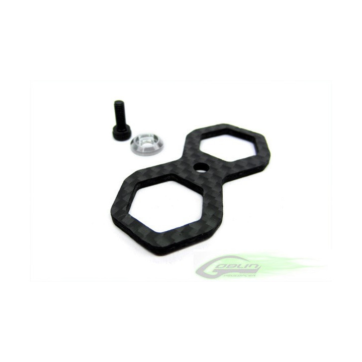 GB-H0038-S - Carbon Fibre Tail Boom Lock (H0038-S) Goblin