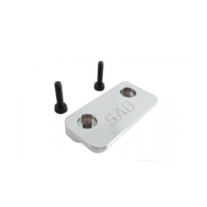 GB-H0150-S - Aluminum CNC Battery Tray Stop (H0150-S) Goblin