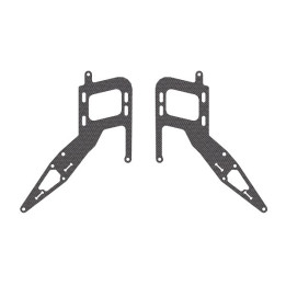 MK-04774 - Middle stiffener plate 1mm, LOGO 700 Xxtreme 2pc (04774) Mikado
