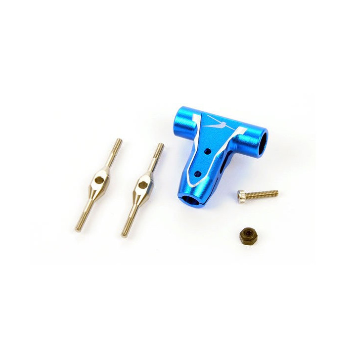W45001 - Main Rotor Head + Ti Turnbuckles set -V450D03 Xtreme